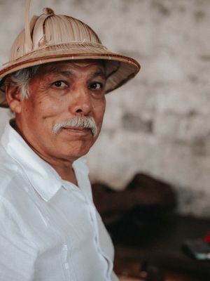 Portraitfoto Gast auf mexikanischer Hochzeit