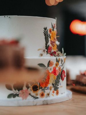 Detailfoto Hochzeitstorte