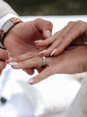 Ringe werden angesteckt